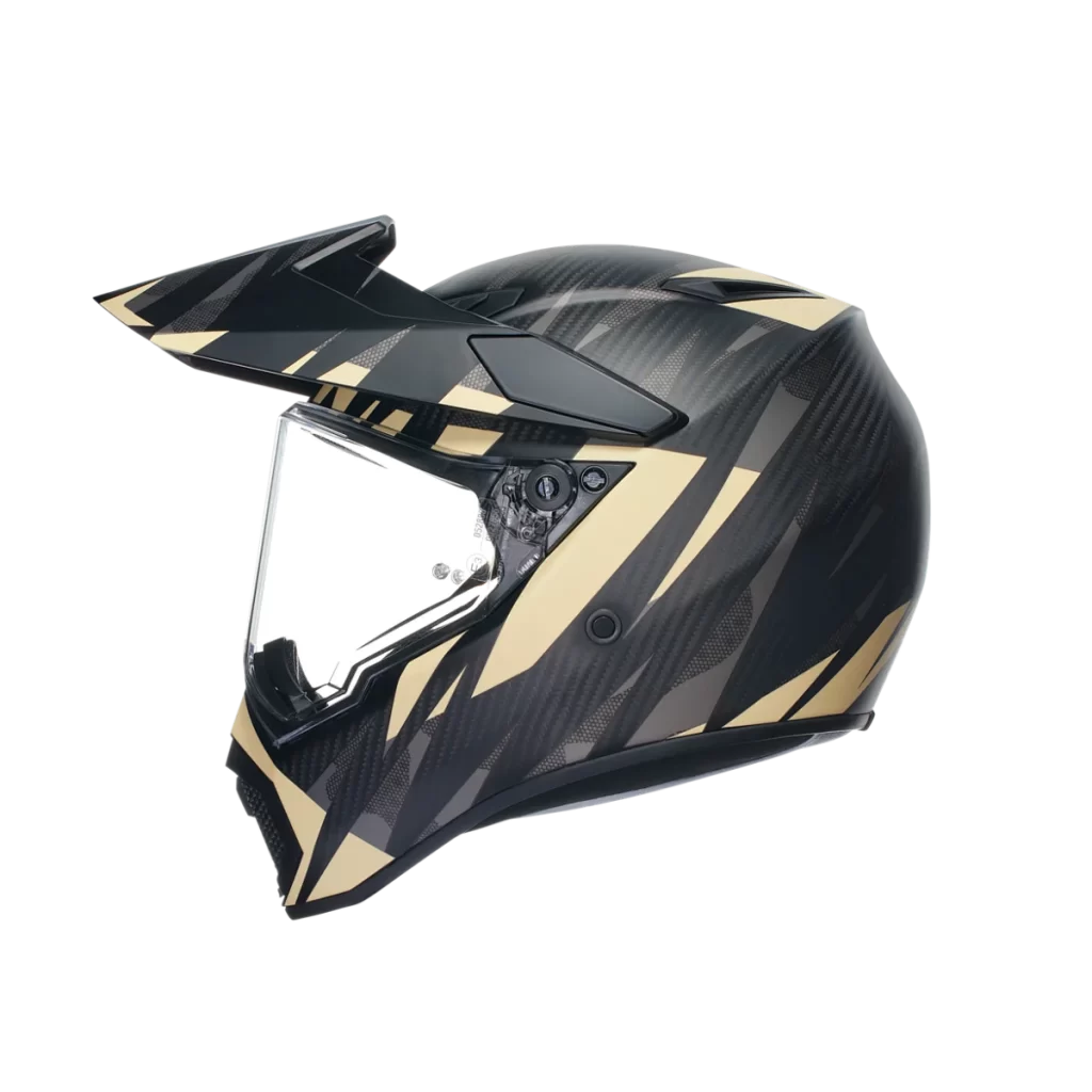 Black Gold Carbon Helmet Top