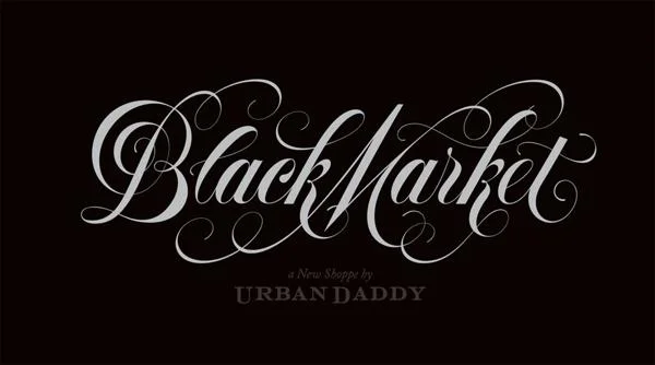 Black Market Logo Urban