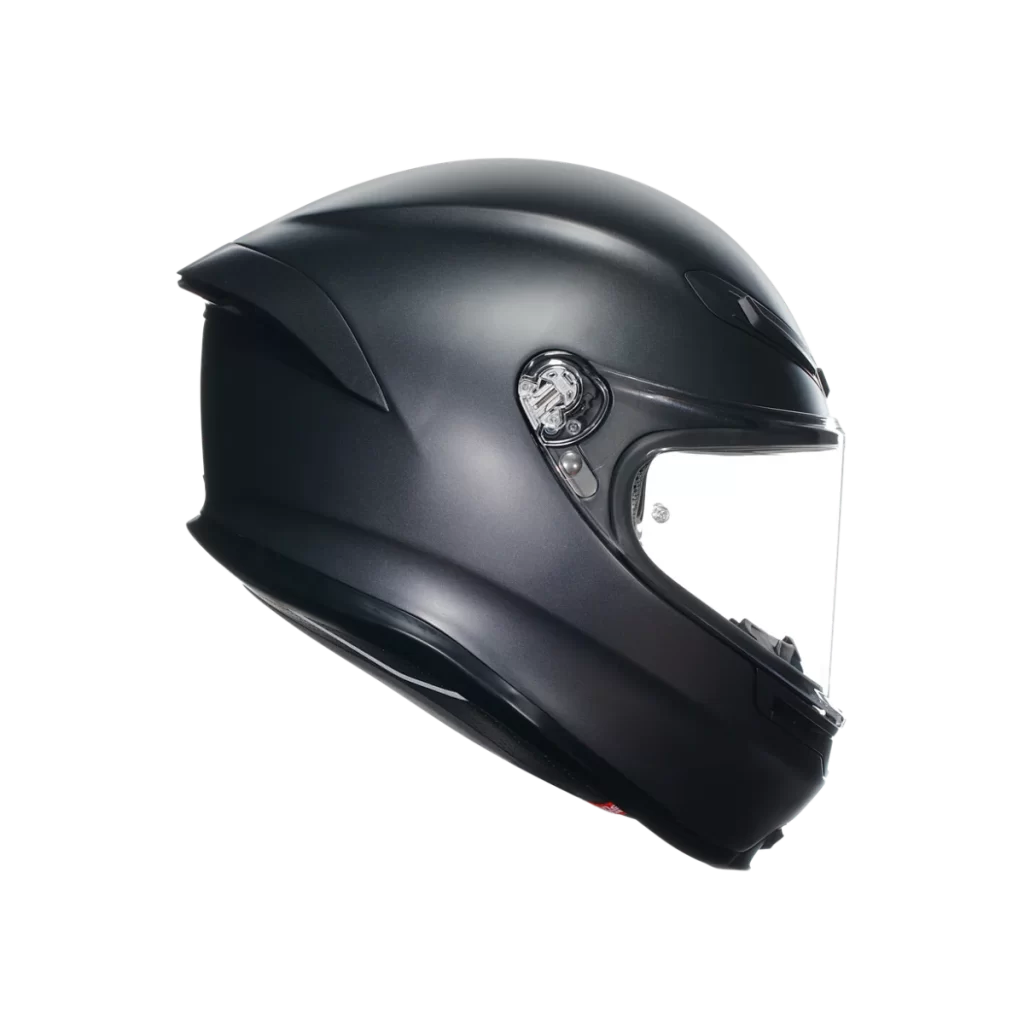Black Motorcycle Helmet Glossy