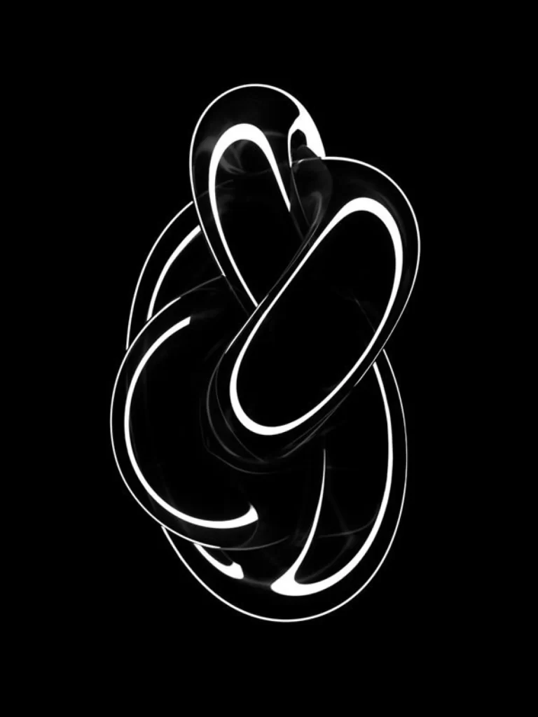 Black White Geometric Minimalist