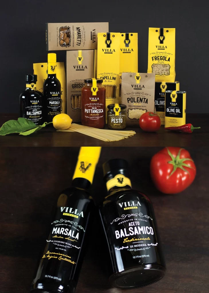 Black Yellow Olive Oil Packaging