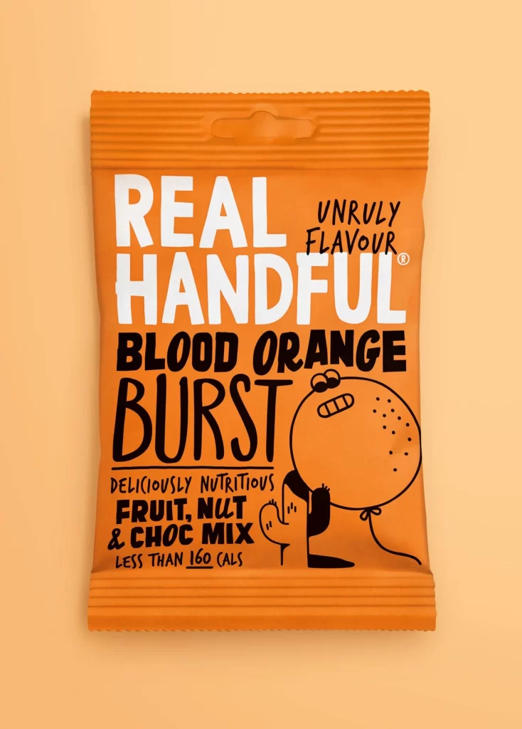 Blood Orange Burst Fruit Nut Chocolate
