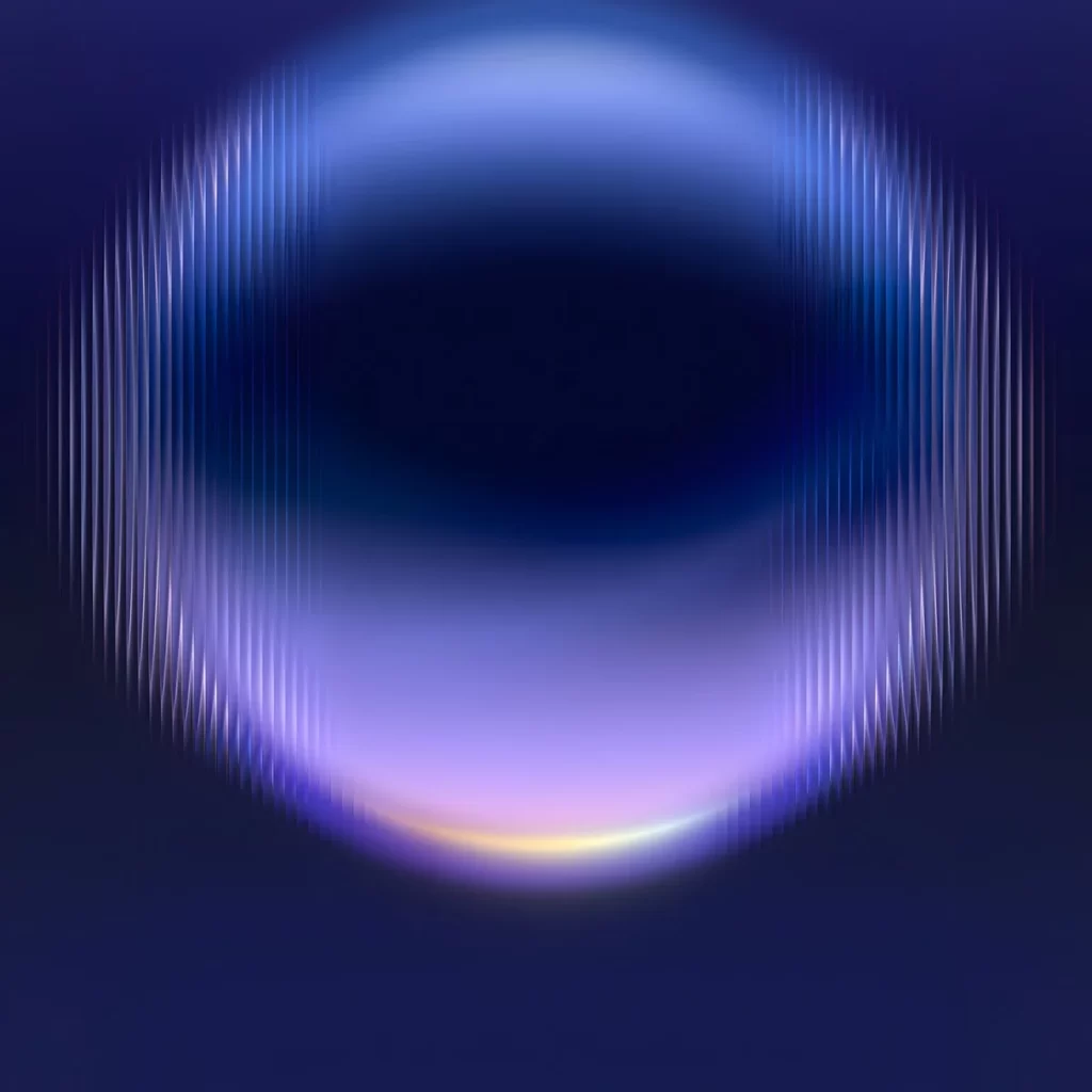 Blue Gradient Halo