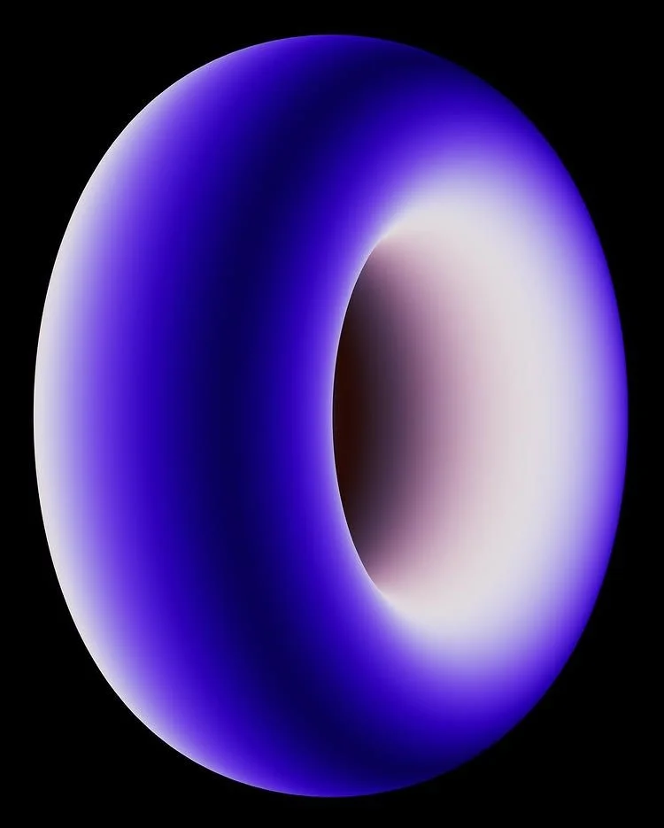 Blue Hollow Sphere Glow