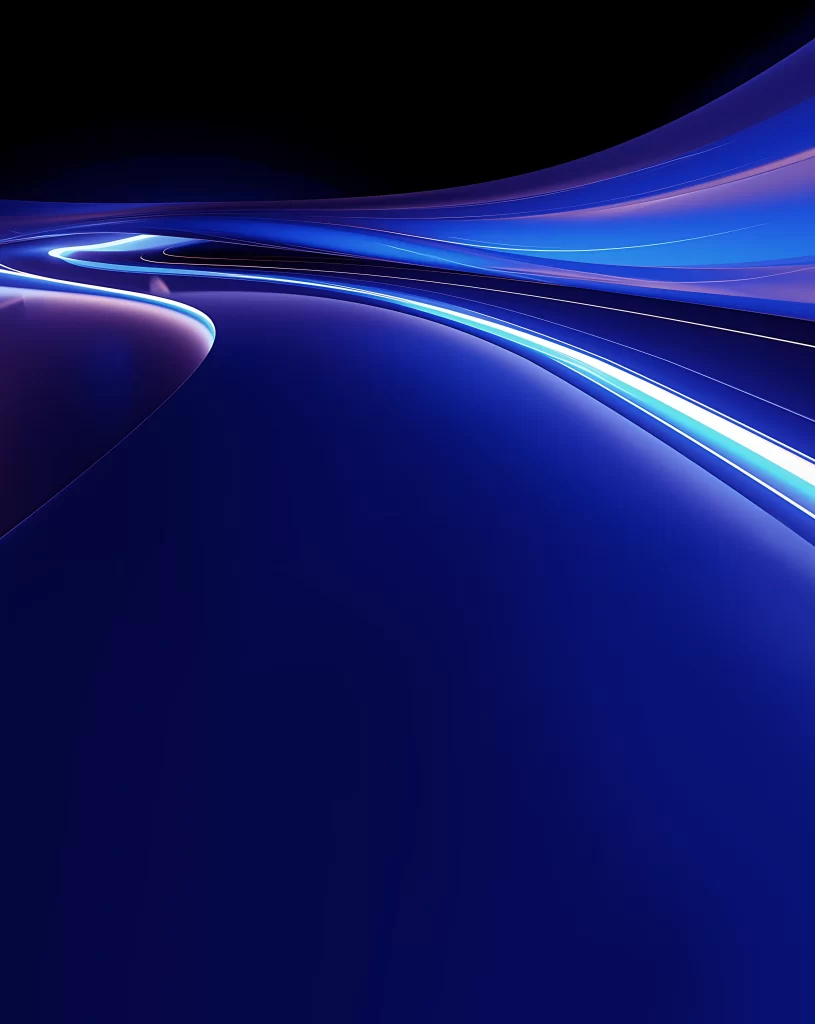 Blue Light Lines Glow