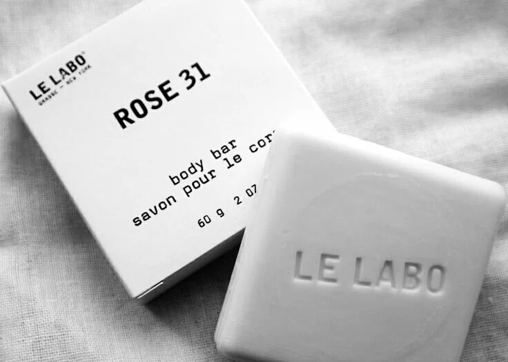 Body Bar Soap White Minimalist Skincare