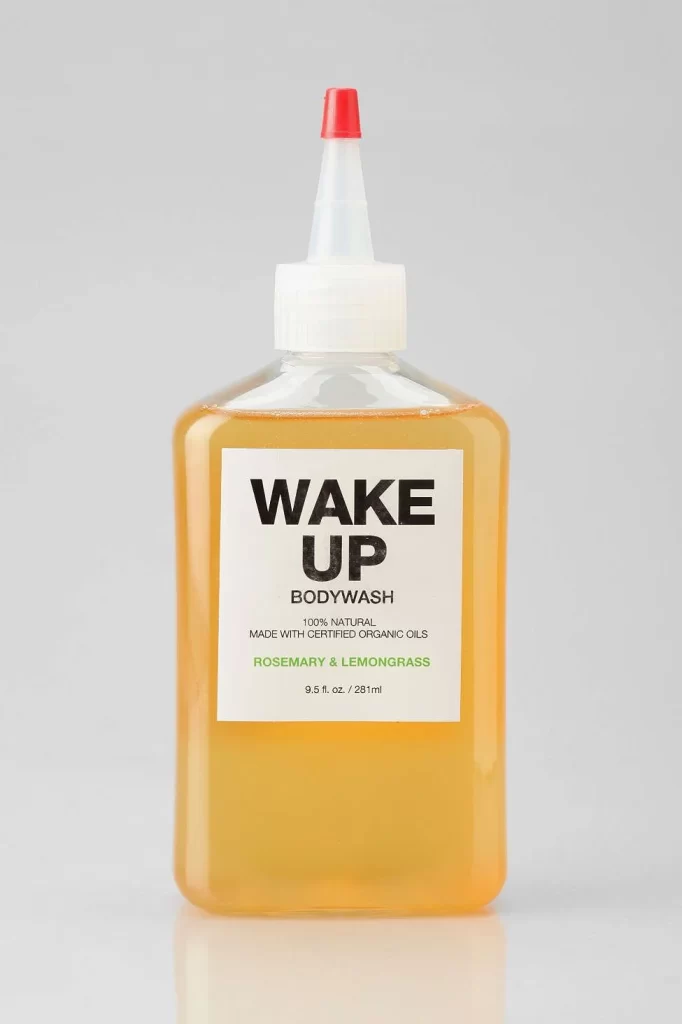 Bodywash Plastic Bottle Orange Natural Organic