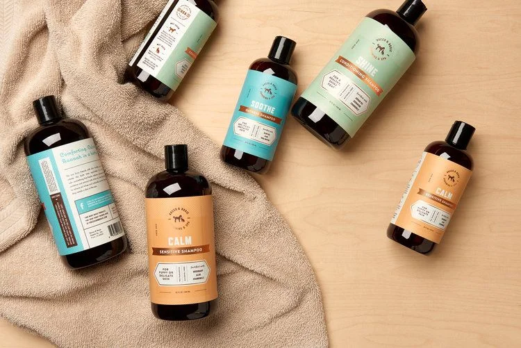 Bottle Amber Glass Soothe Calm Shine