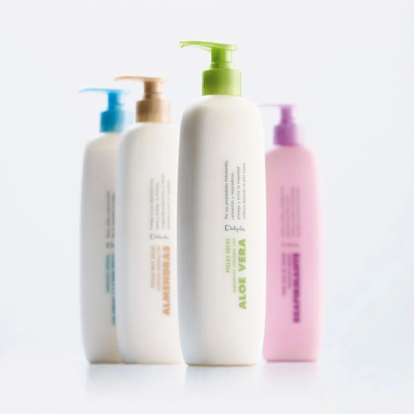Bottle Plastic White Pump Dispenser Skincare