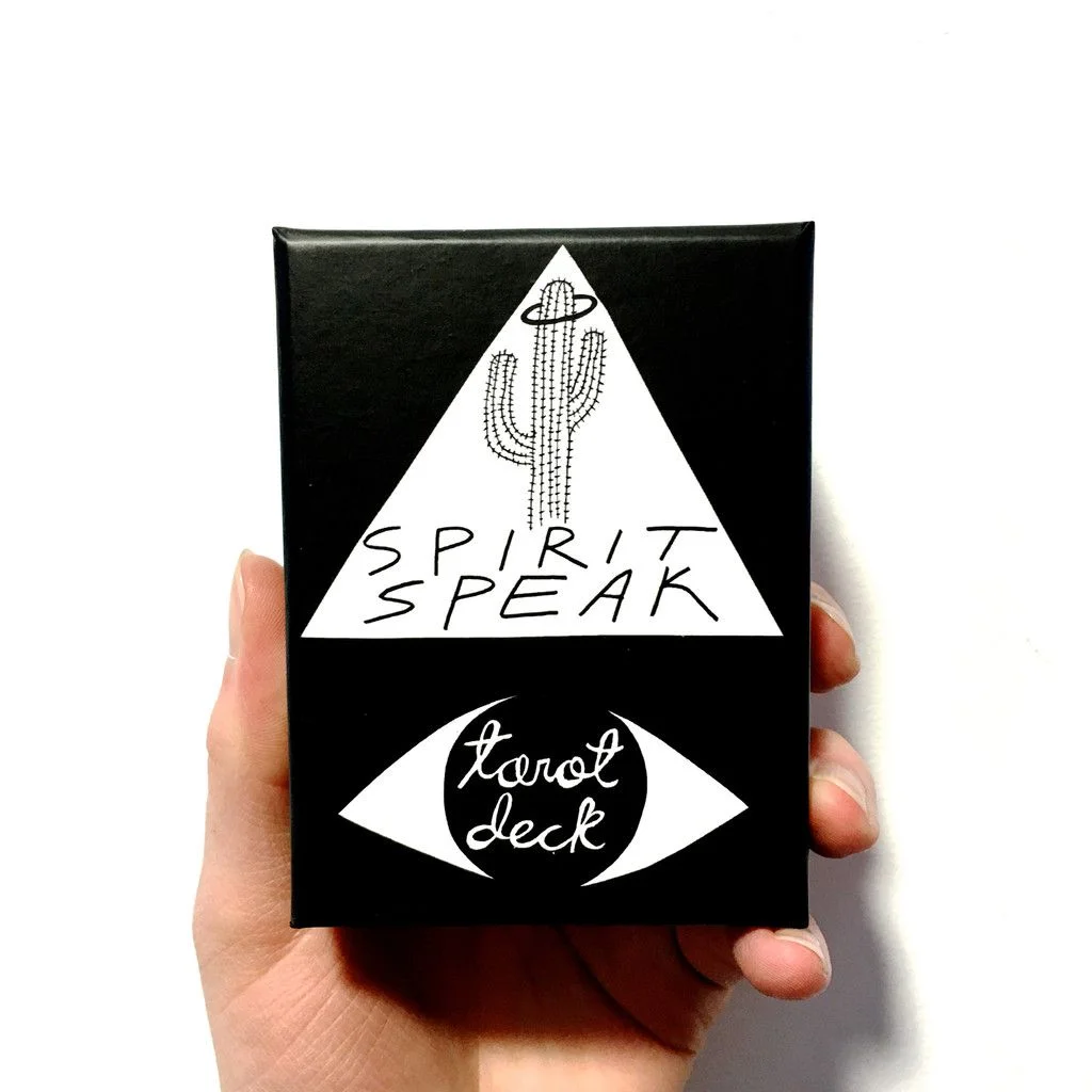 Box Black Cactus Triangle Tarot Deck