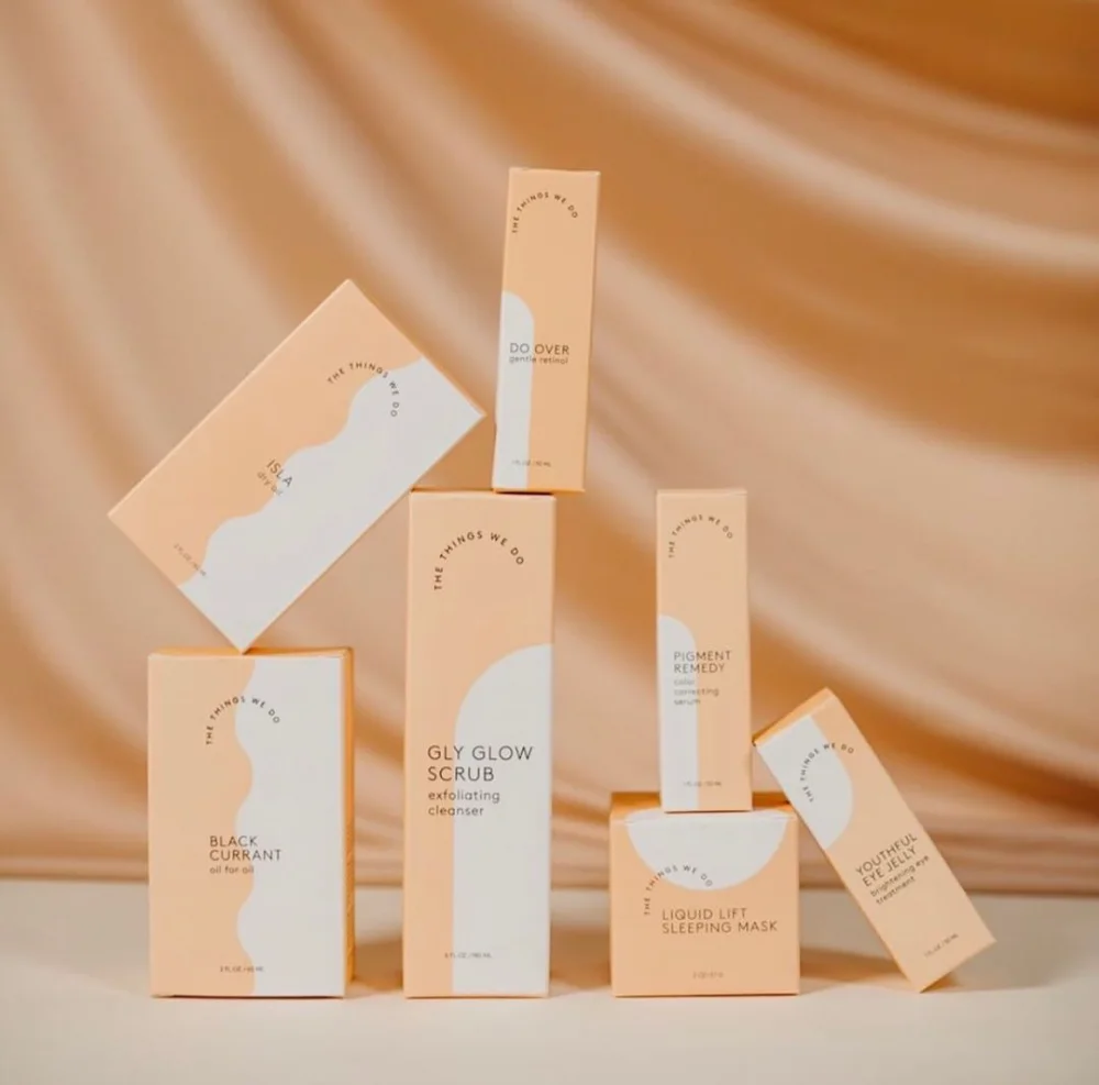 Box Skincare Peach Cleanse Glow Scrub