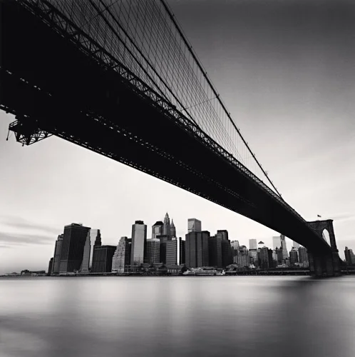 Bridge Cityscape High Contrast Dramatic Textured