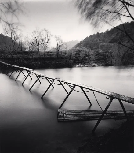 Bridge Dramatic Atmospheric Nature High Contrast