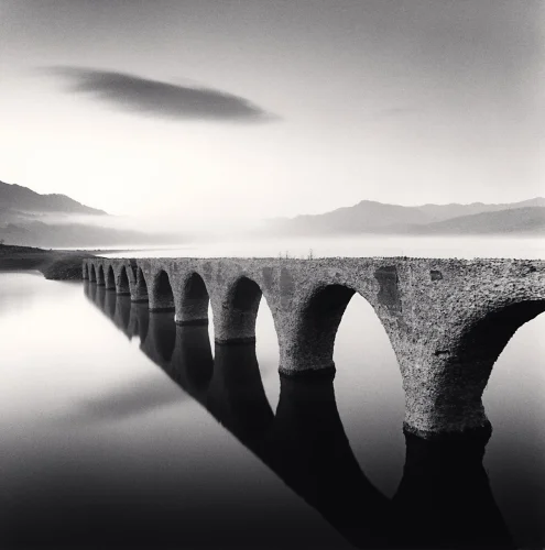 Bridge Dramatic Textured High Contrast Atmospheric