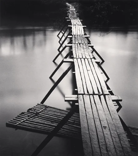 Bridge Dramatic Textured High Contrast Mysterious