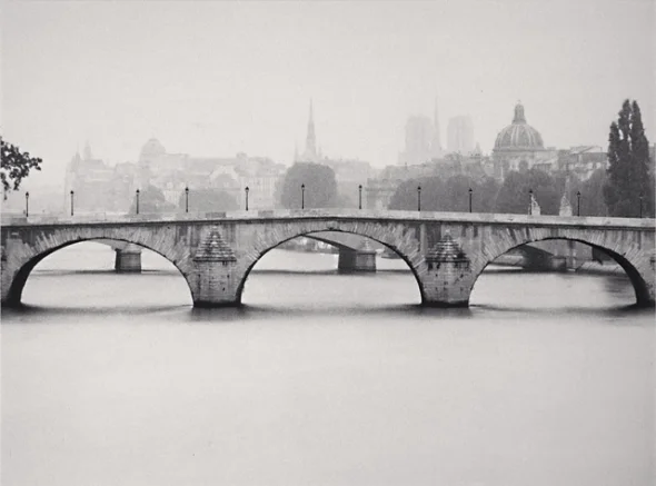 Bridge Foggy Dramatic Atmospheric Cityscape