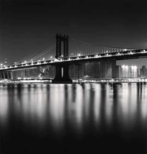 Bridge High Contrast Dramatic Cityscape