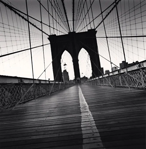 Bridge High Contrast Dramatic Textured Atmospheric