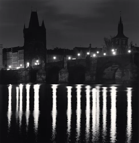 Bridge High Contrast Reflective Dramatic Cityscape