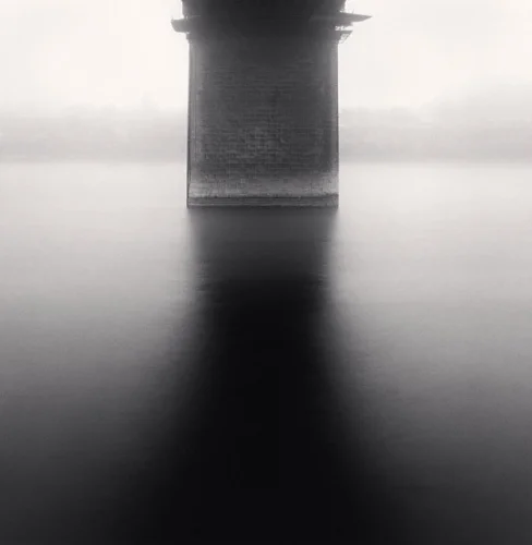 Bridge Minimalist High Contrast Mysterious Atmospheric