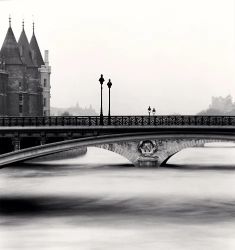 Bridge Minimalist High Contrast Moody Cityscape