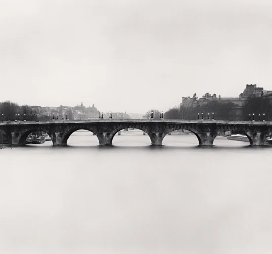 Bridge Minimalist High Contrast Timeless Cityscape