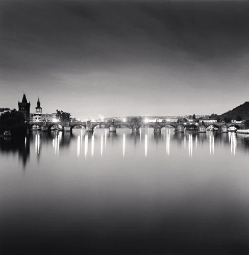 Bridge Reflective Dramatic Atmospheric Cityscape