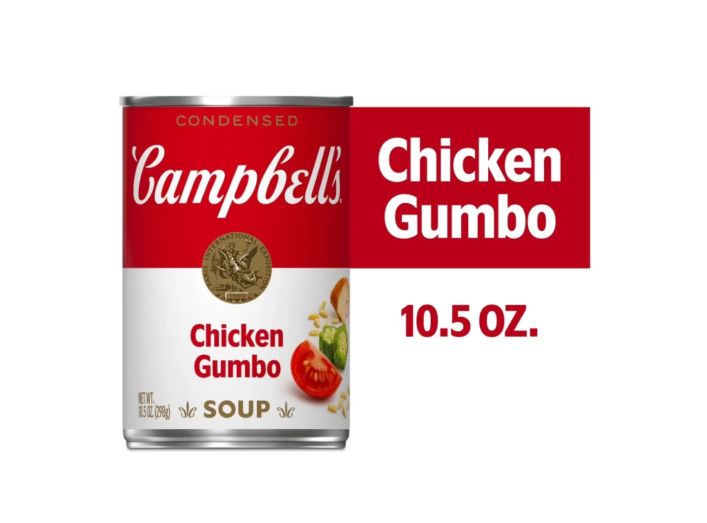 Campbell’s Chicken Gumbo Red White Classic