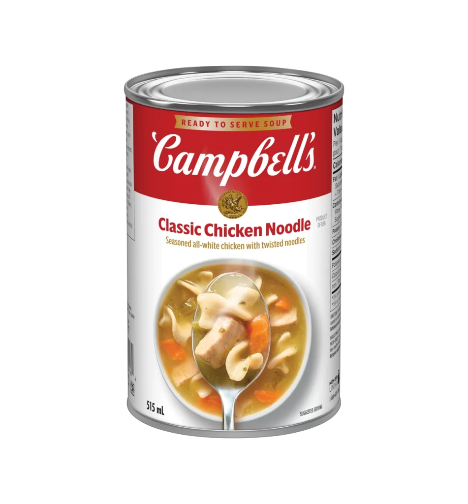 Campbell’s Soup Red White Classic Comfort