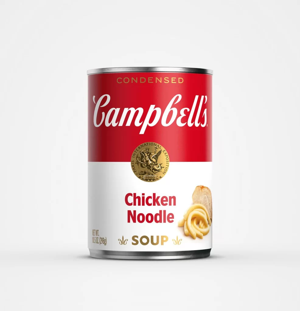 Campbell’s Soup Red White Classic