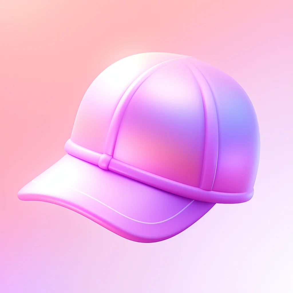 cap 3D icon game cartoon cute lovely