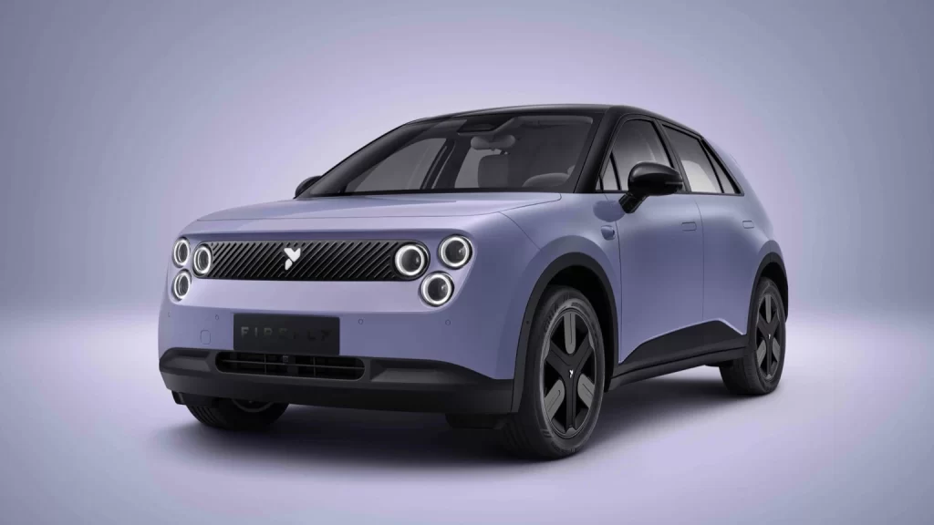 Car Purple Sleek