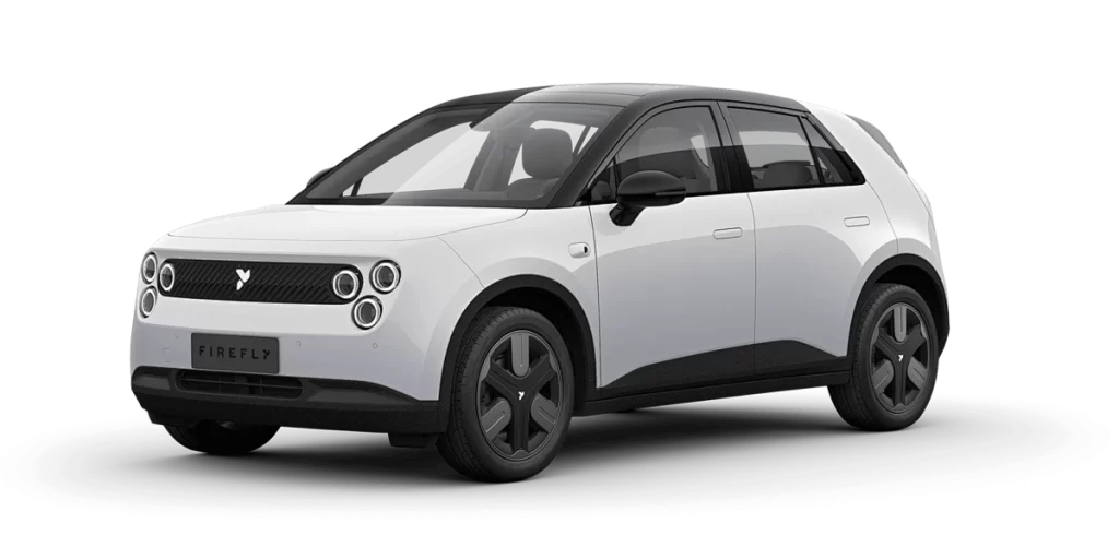 Car White Black 3