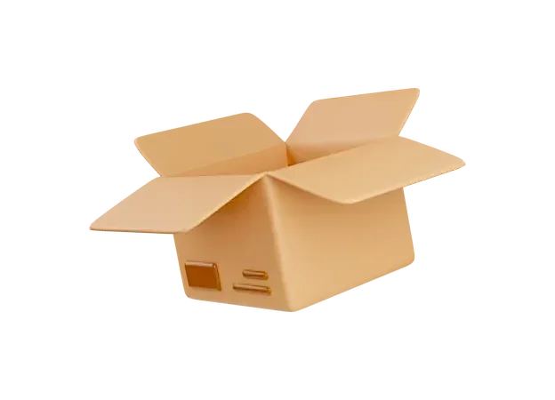 Cardboard Box Brown