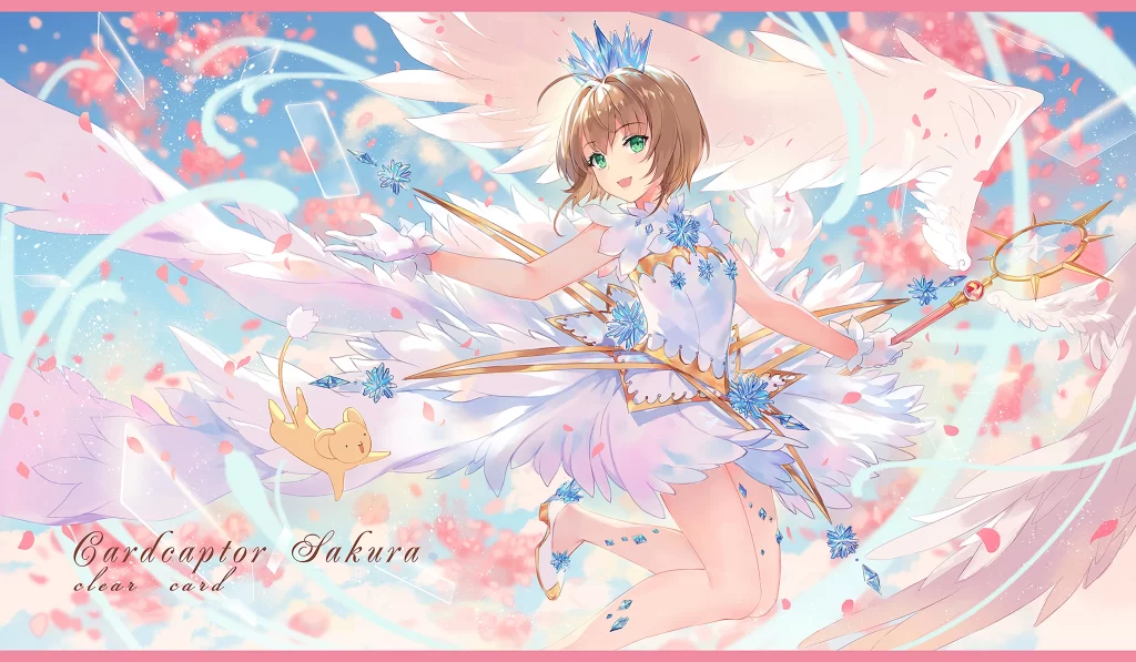 Cardcaptor Sakura Pastel Blue Pink Fantasy