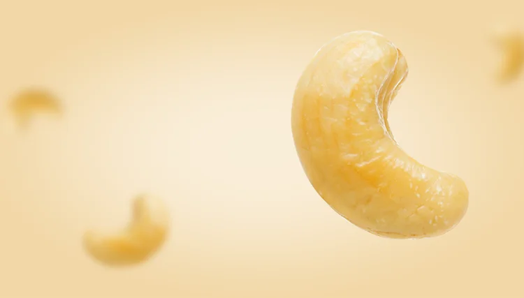 Cashew Nuts Creamy Yellow Soft Focus