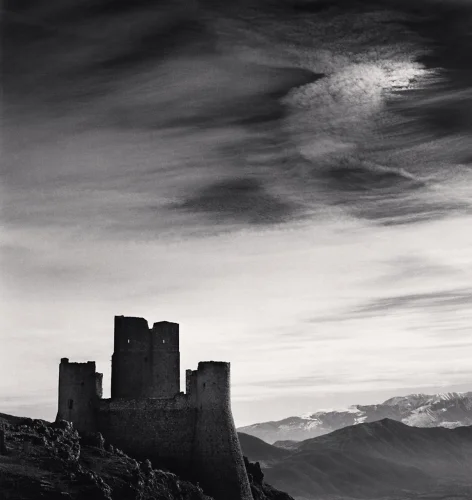 Castle Dramatic Textured High Contrast Mysterious Atmospheric