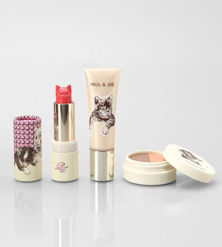 Cat-themed Cosmetics Tube Cream Lipstick Jar