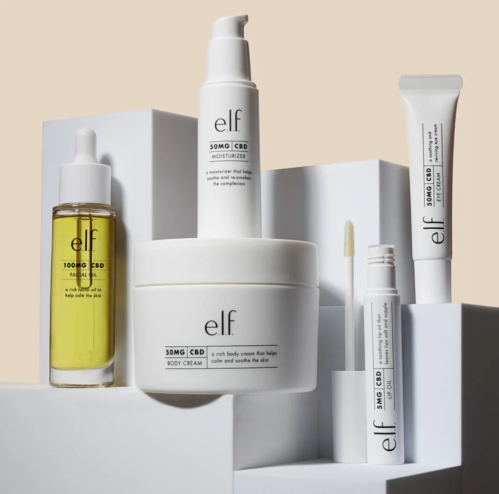 CBD Skincare Bottle Pump Facial Oil