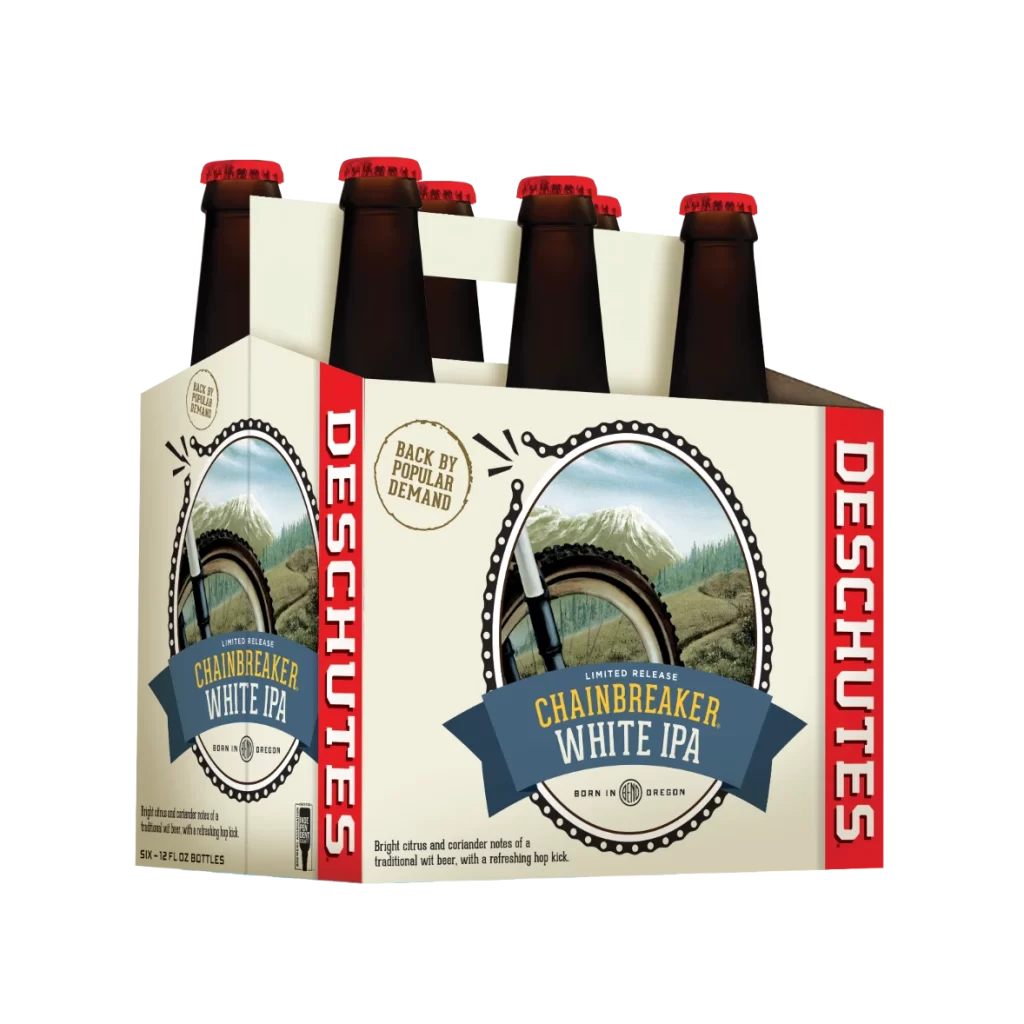 Chainbreaker White IPA Brown Red Packaging