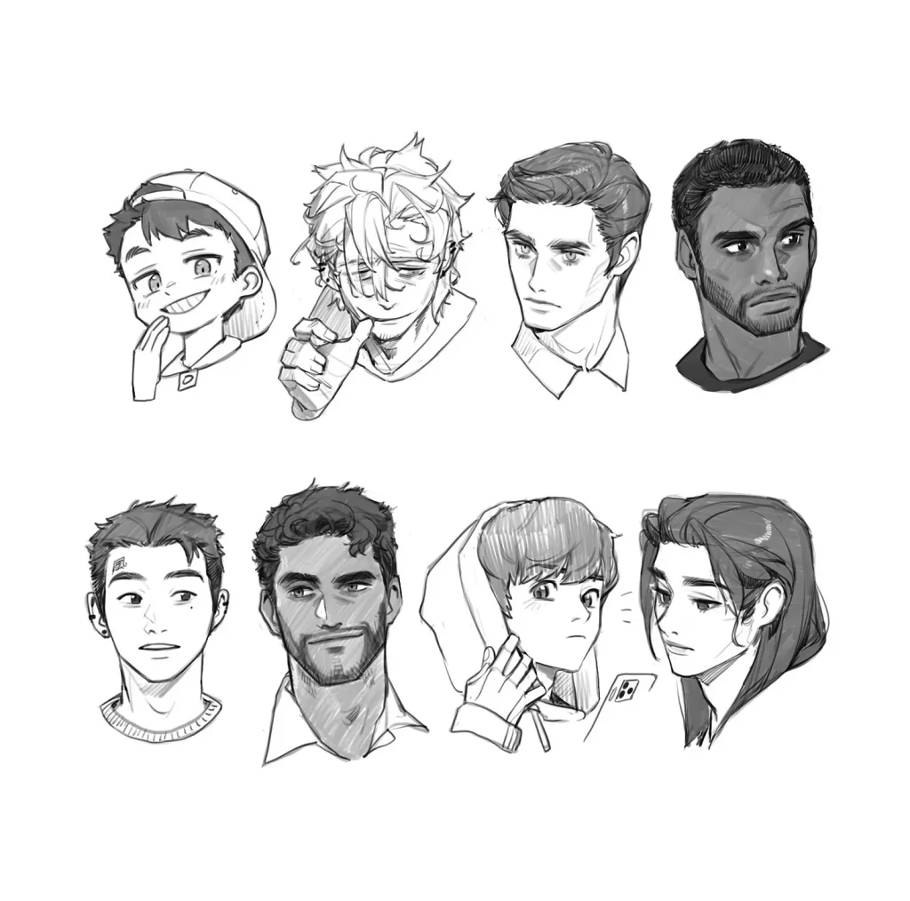 Character Clothing Monochrome