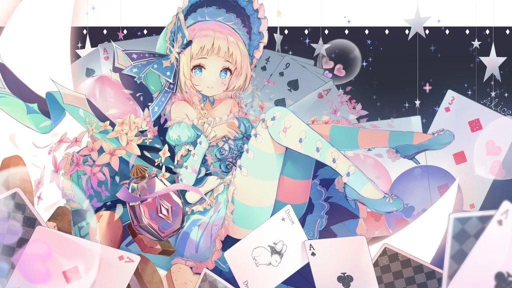Character Pastel Colors Fantasy Alice In