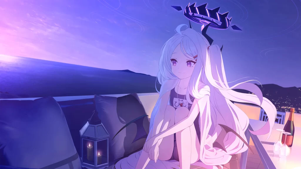 Character Purple Blue Pink Fantasy