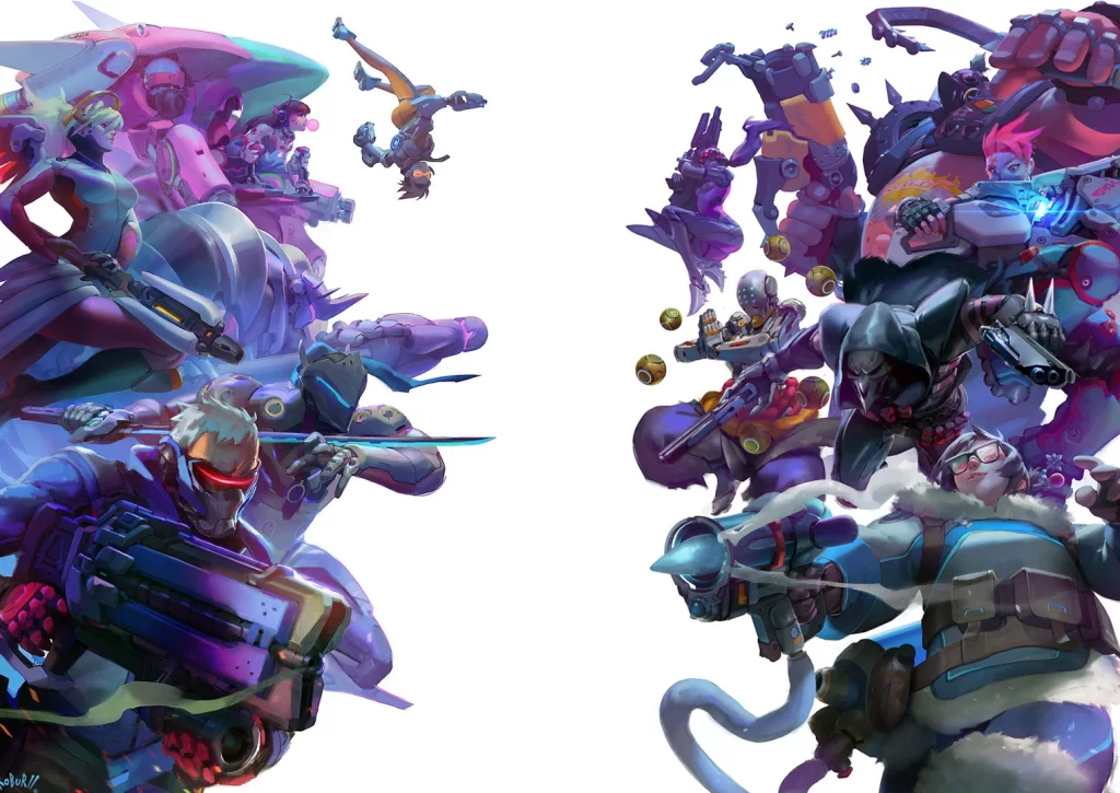 Characters Action Fantasy Sci Fi Colorful