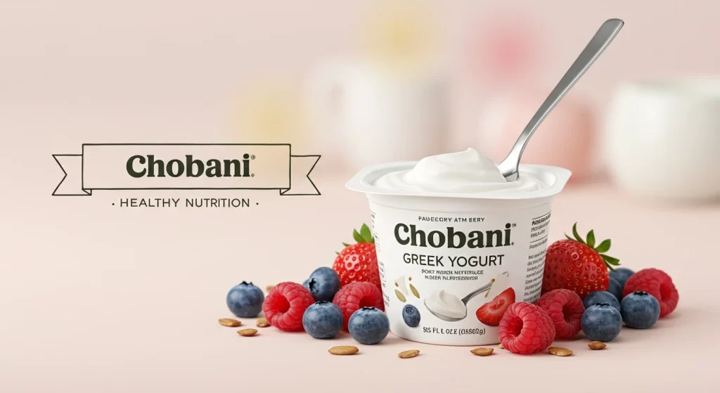 Chobani Greek Yogurt Berries White Red