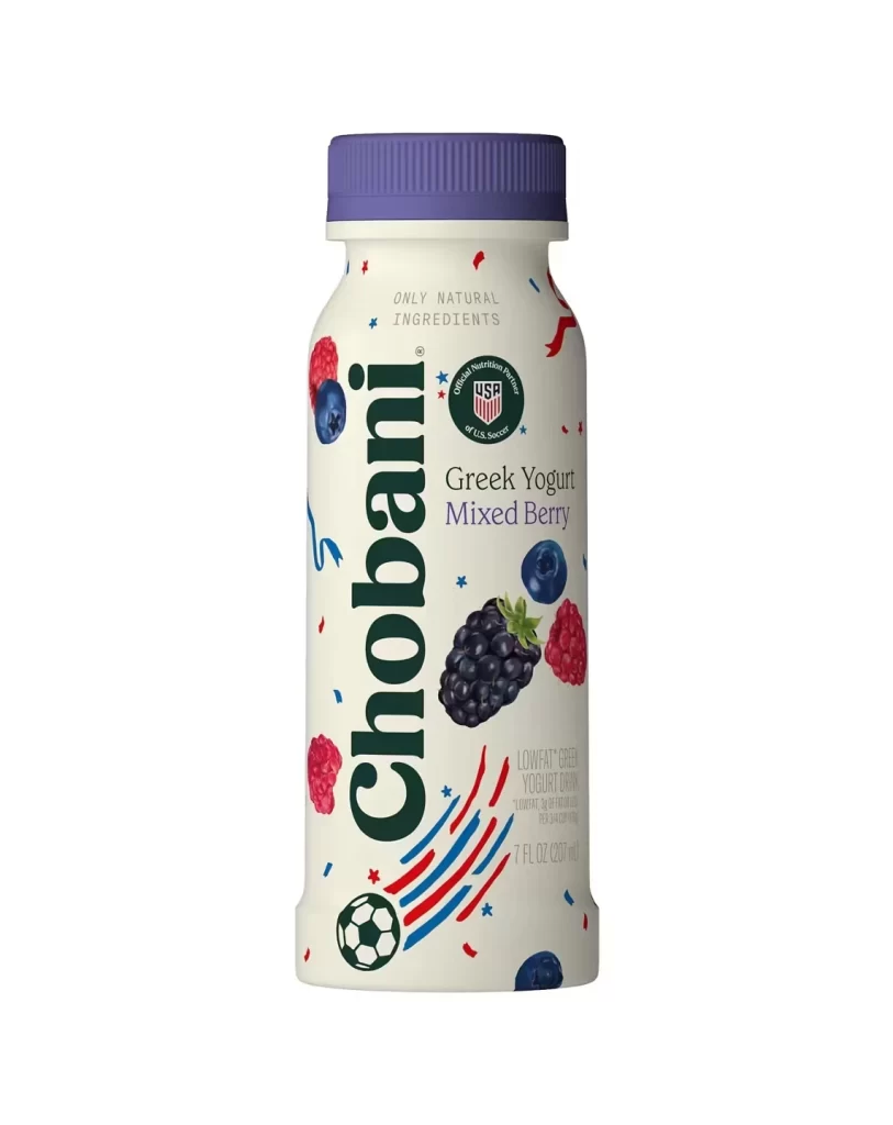 Chobani Greek Yogurt Mixed Berry White