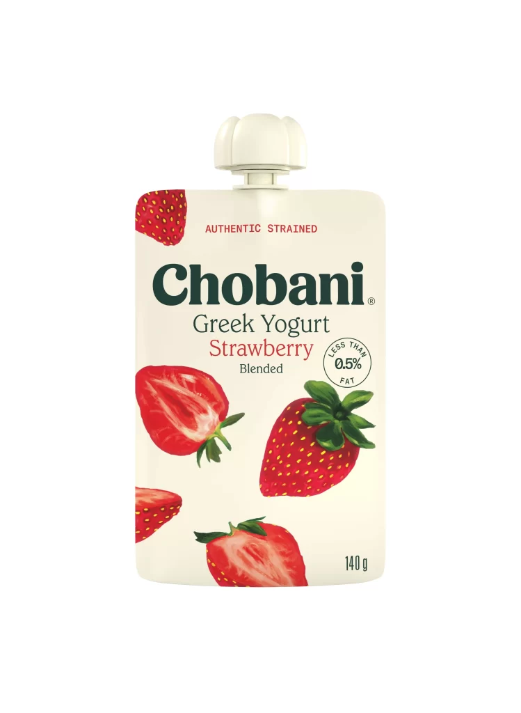 Chobani Greek Yogurt Strawberry Red 2