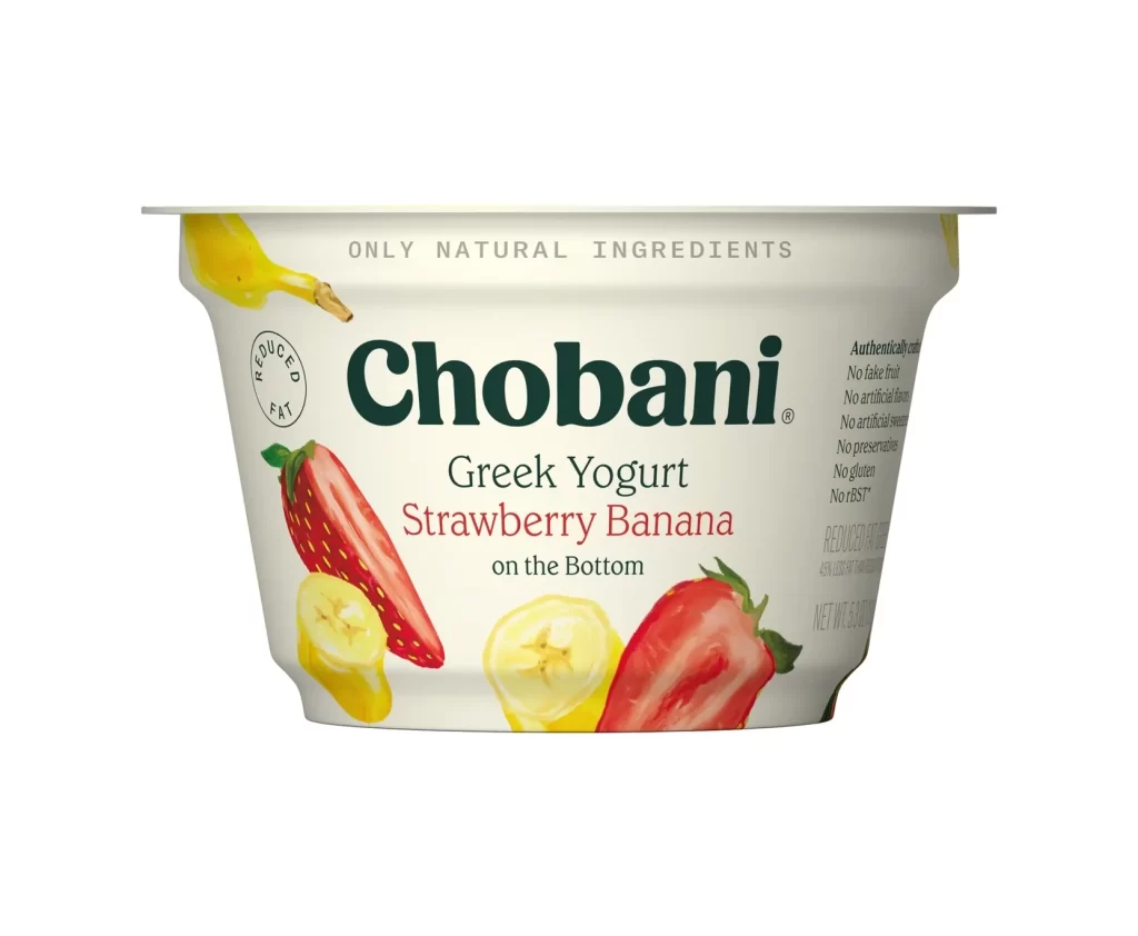 Chobani Greek Yogurt Strawberry Banana 3
