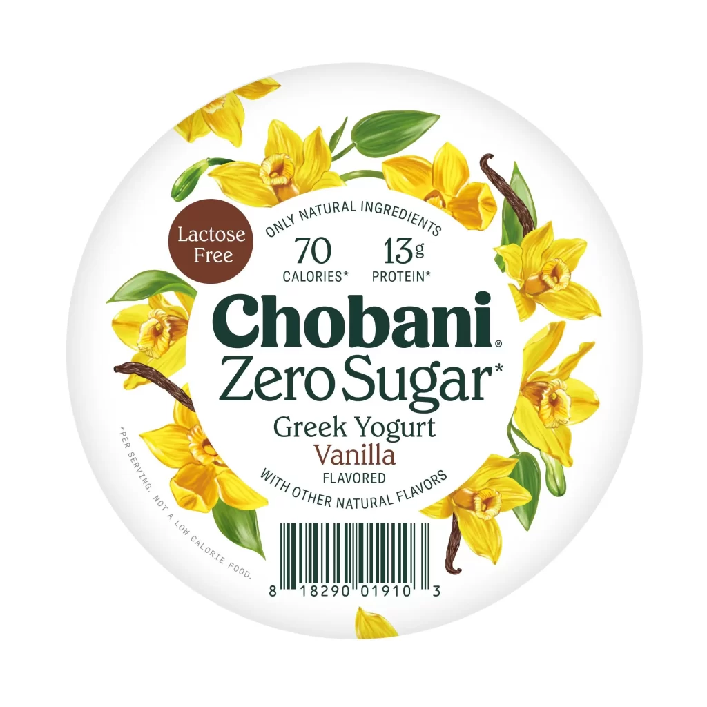 Chobani Greek Yogurt Vanilla Lactose Free