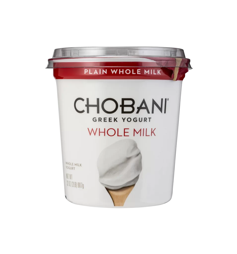 Chobani Greek Yogurt Whole Milk White